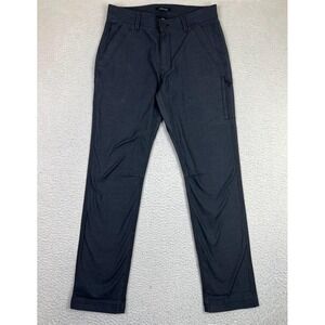 Proof Cargo Pants Mens 32x32 Gray Stretch Slim Fit Utility Travel Casual